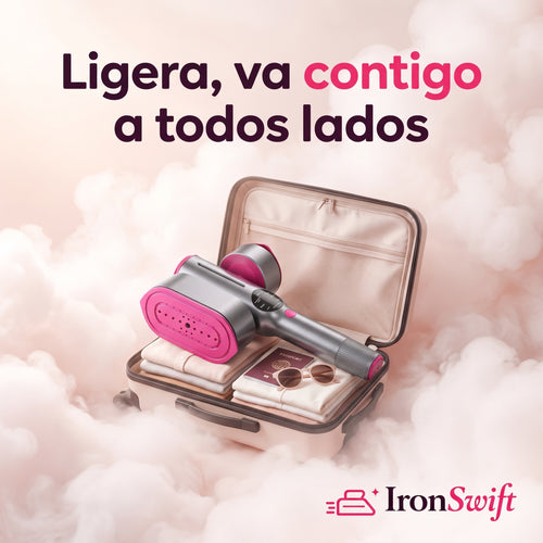 IronSwift SteamerPro 2-in-1 Vaporizador y plancha