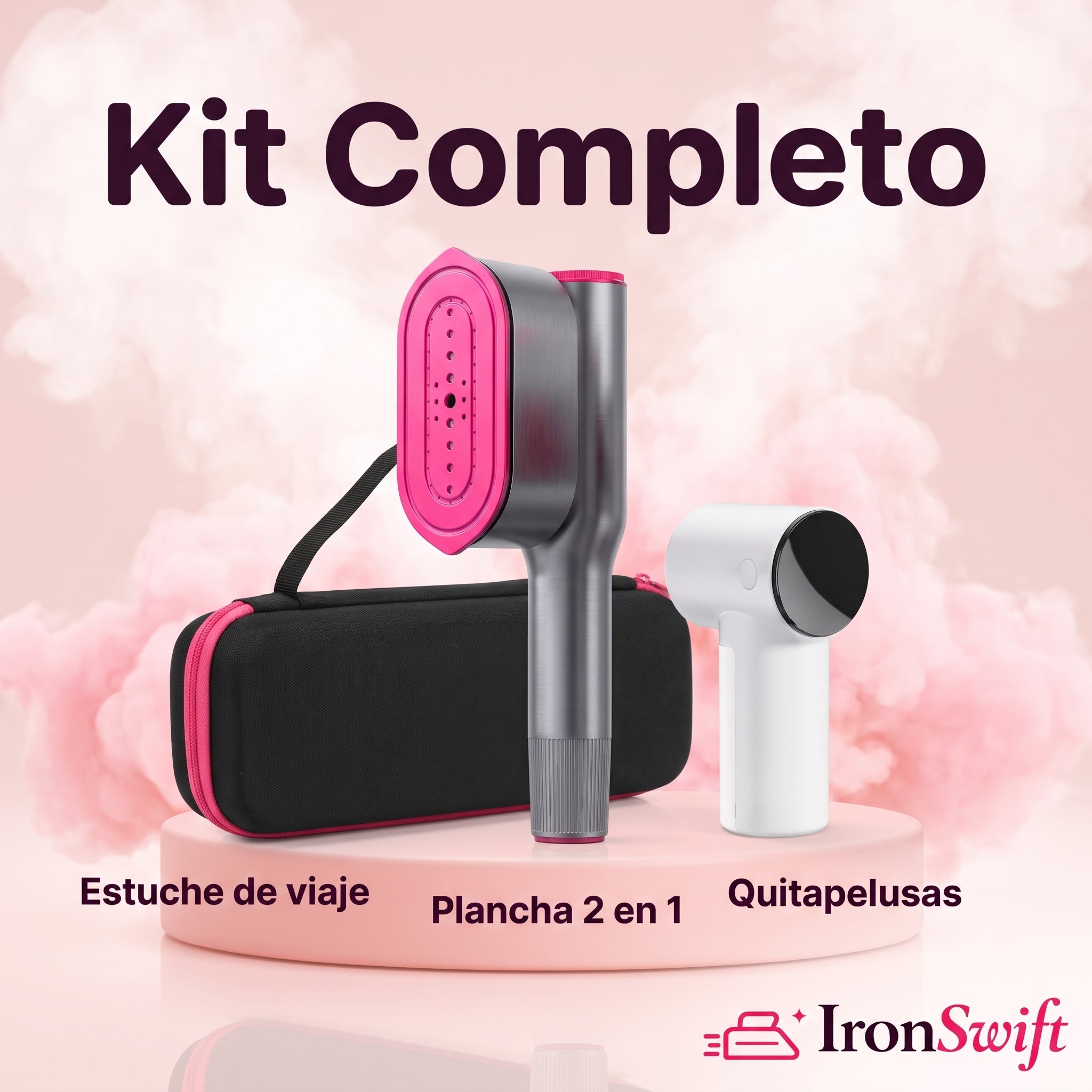 IronSwift SteamerPro 2-in-1 Vaporizador y plancha